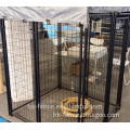 2016 pet supplies wholesale latest heavy duty outdoor chain link dog kennel large welded wire mesh dog backyard kennel factory